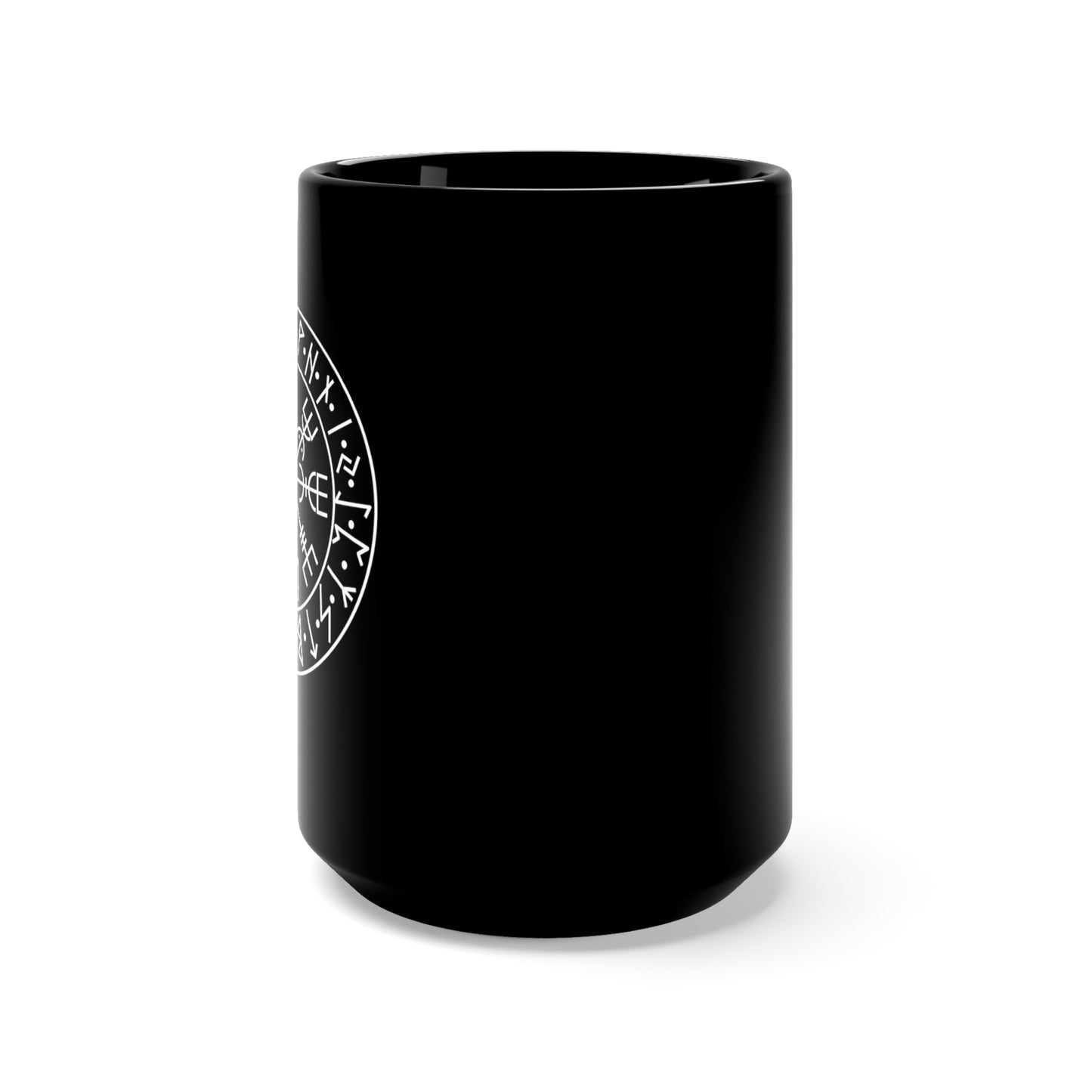 Viking Wayfinder Black Mug 15oz