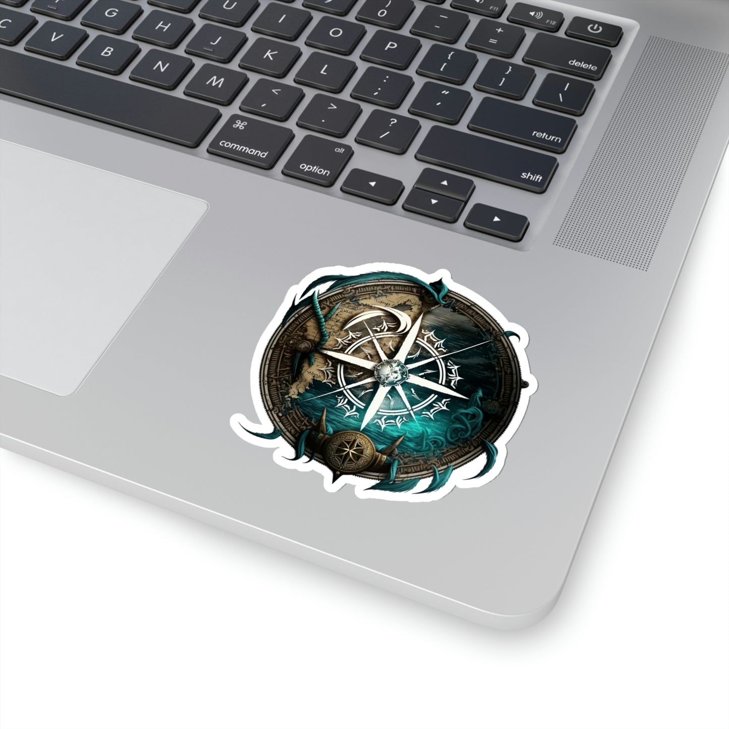 Viking Compass Kiss-Cut Vinyl Sticker