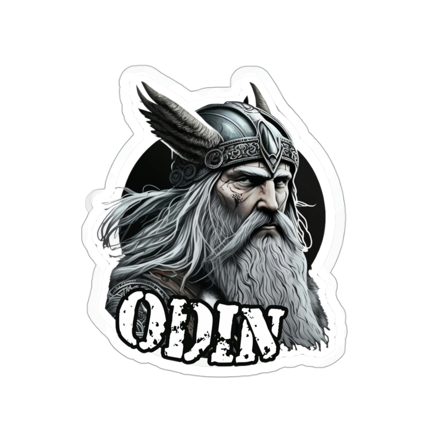 Odin Kiss-Cut Vinyl Sticker