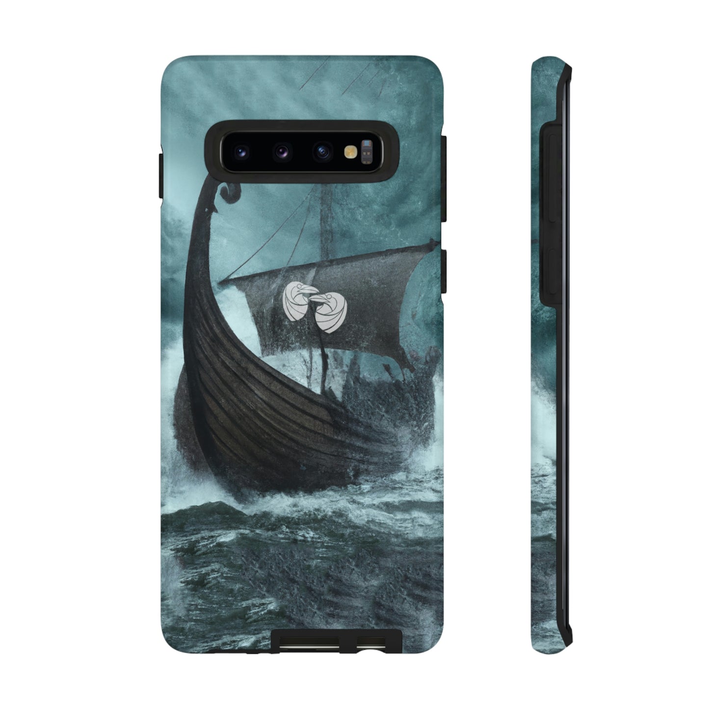 Huginn and Muninn Viking Long Ship - Tough Cases in 36 sizes