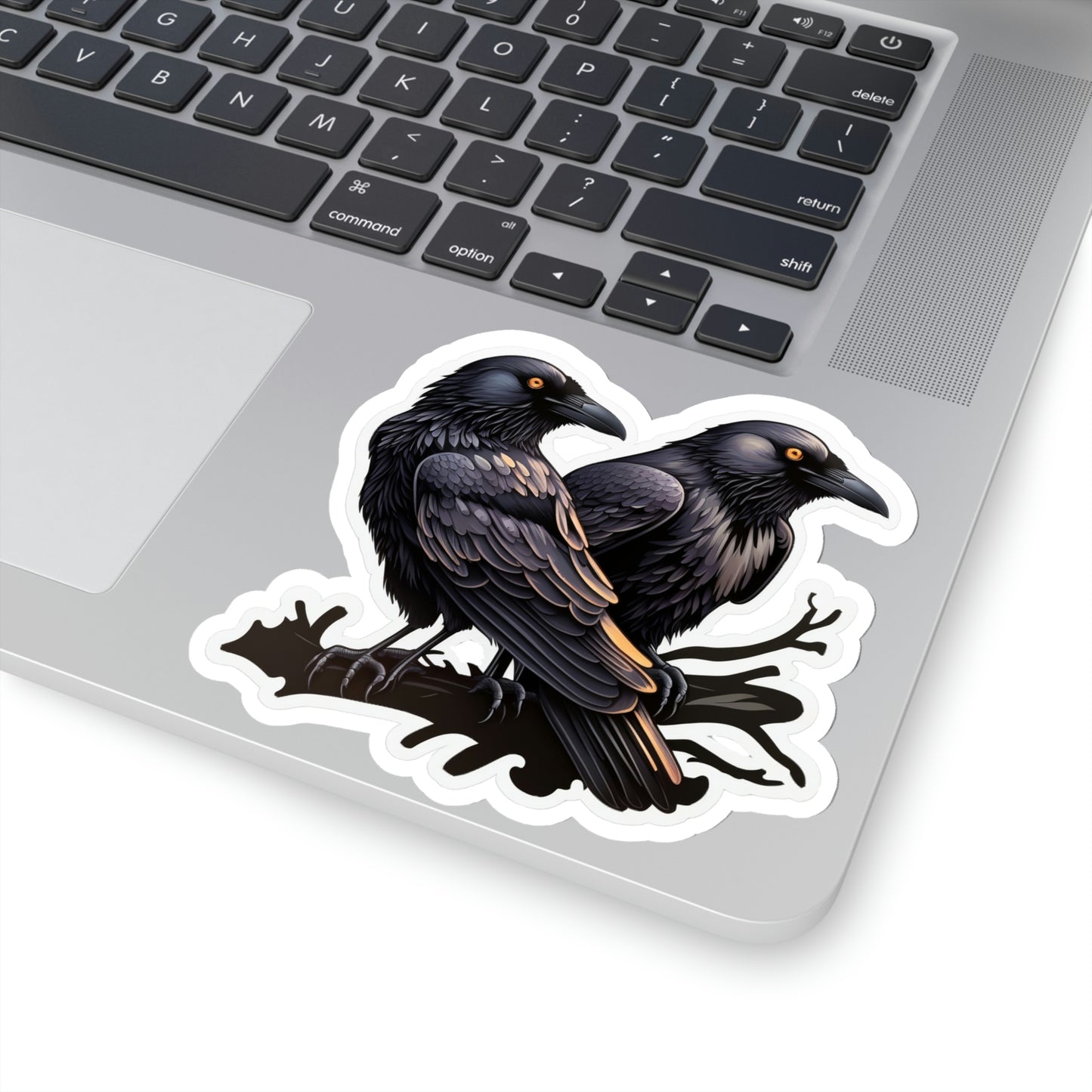 Huginn and Muninn Kiss-Cut Vinyl Sticker