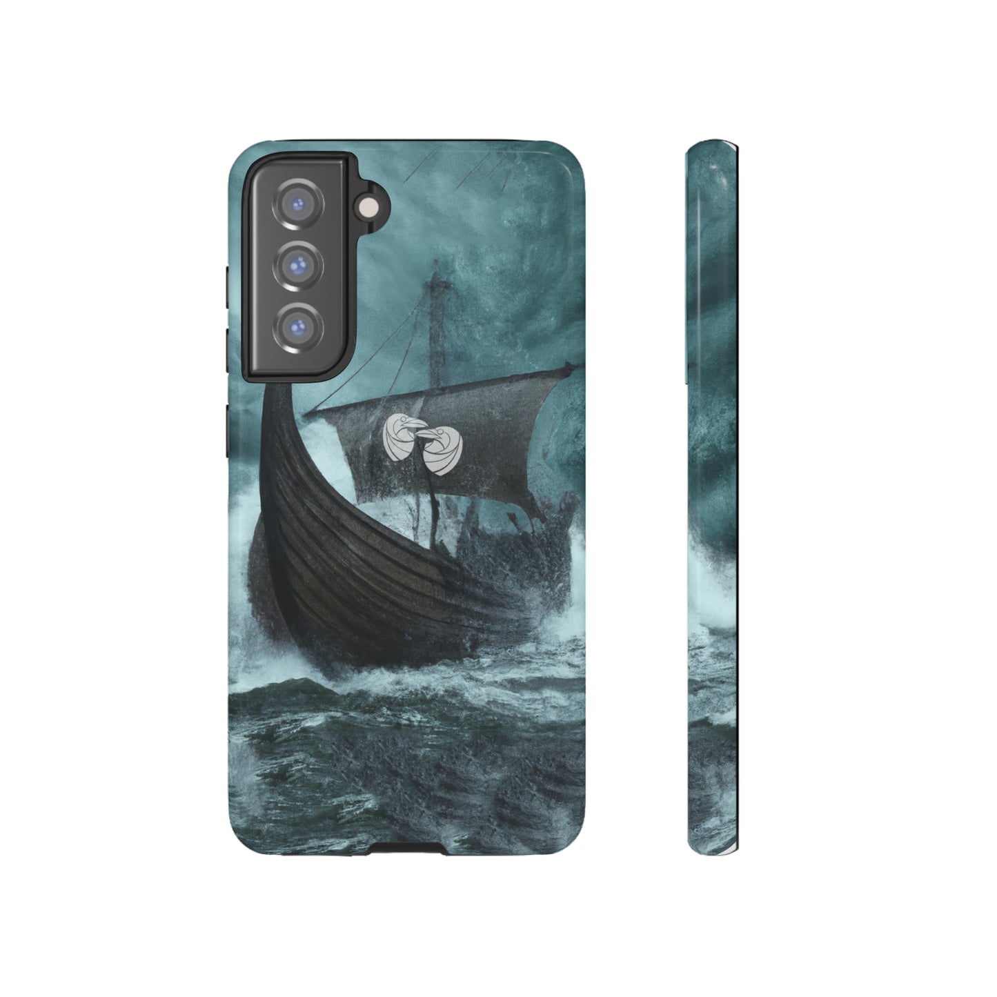 Huginn and Muninn Viking Long Ship - Tough Cases in 36 sizes