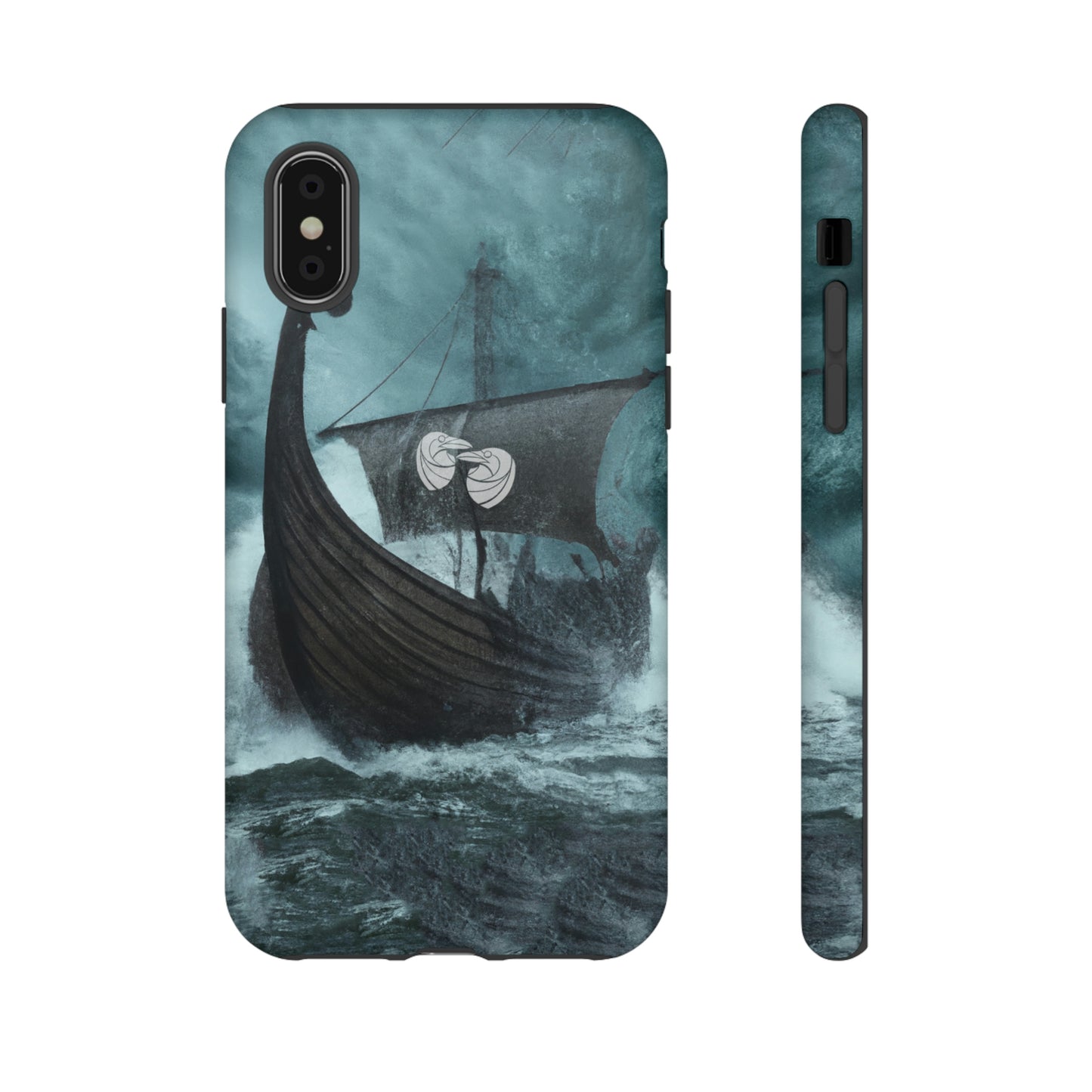 Huginn and Muninn Viking Long Ship - Tough Cases in 36 sizes