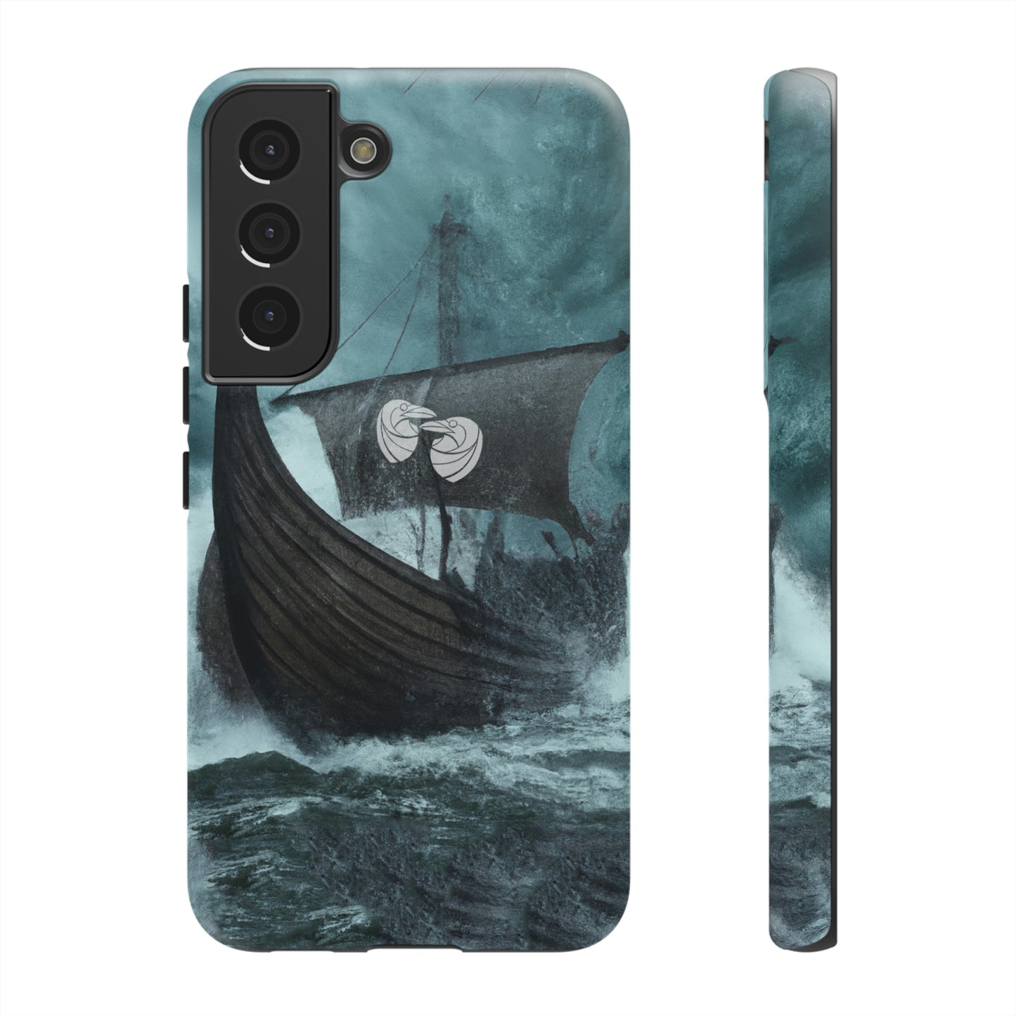 Huginn and Muninn Viking Long Ship - Tough Cases in 36 sizes