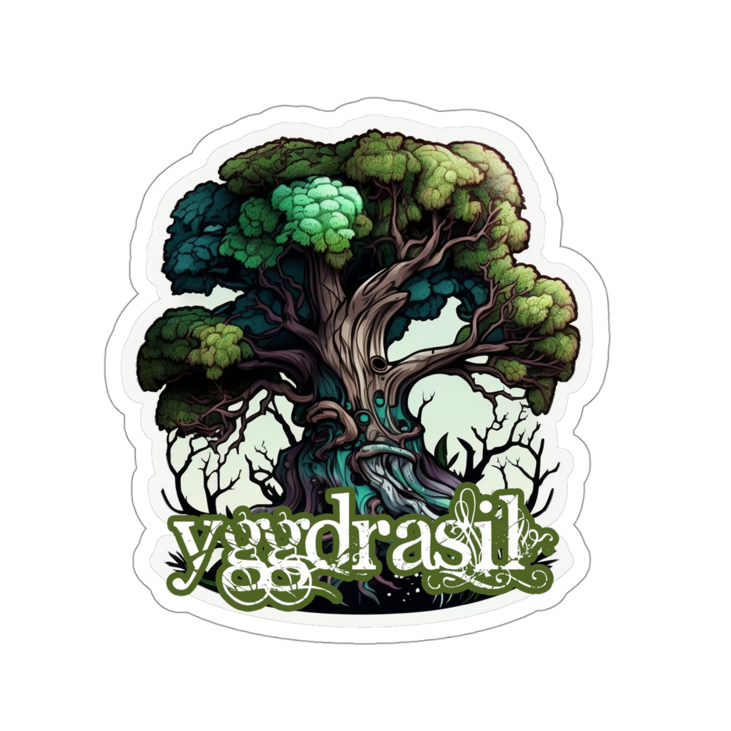 Yggdrasil Kiss-Cut Sticker