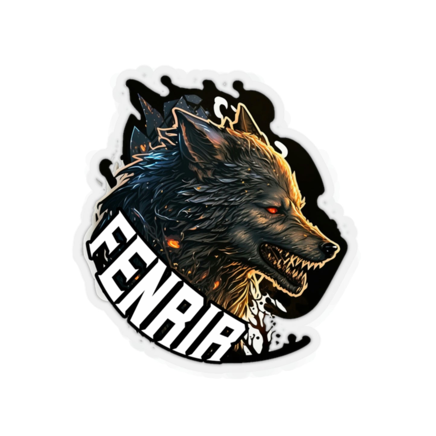 Fenrir Kiss-Cut Sticker