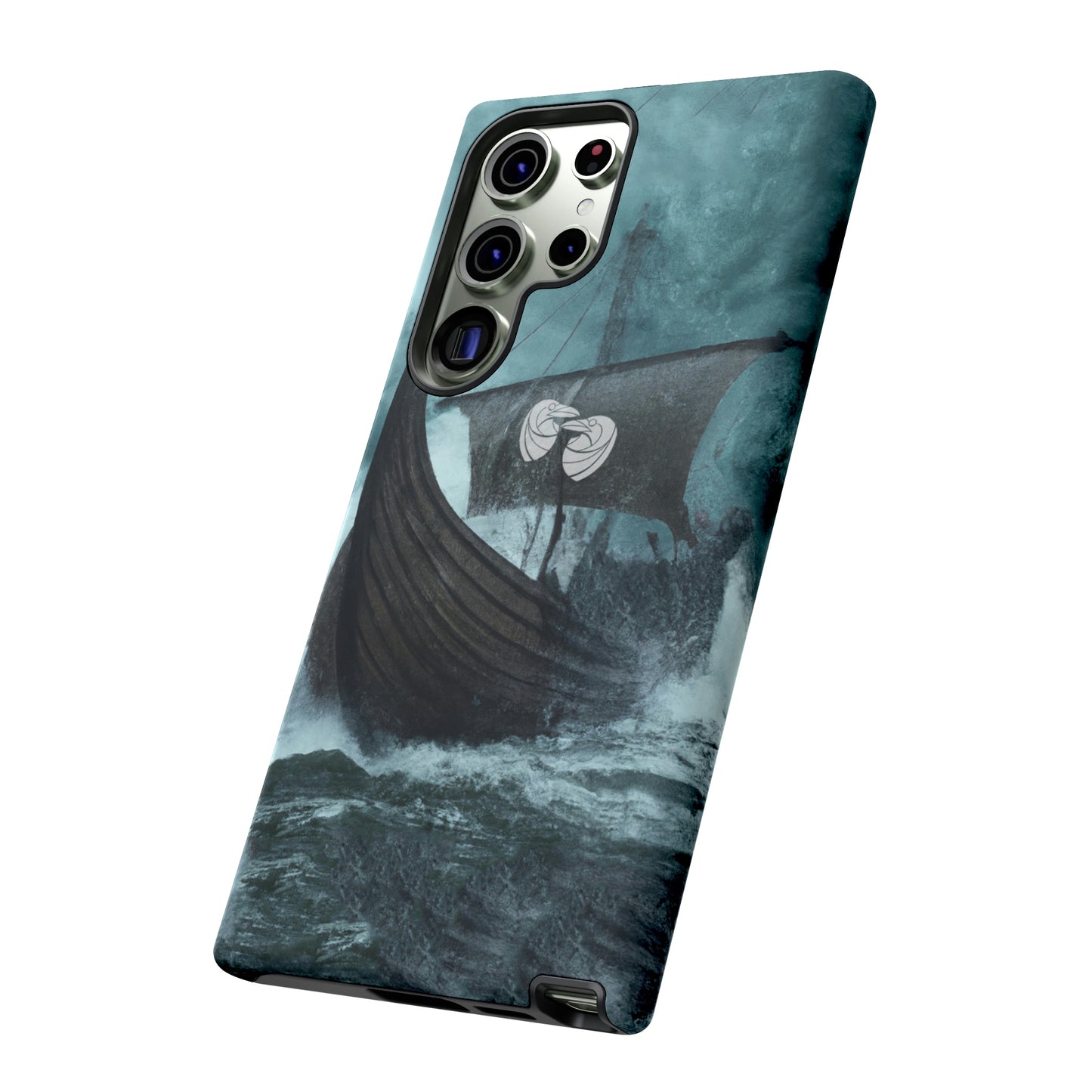 Huginn and Muninn Viking Long Ship - Tough Cases in 36 sizes