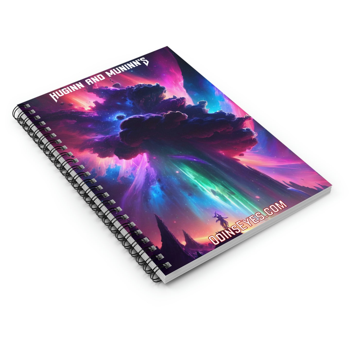 Rainbow Bridge Viking Spiral Notebook - Ruled Line