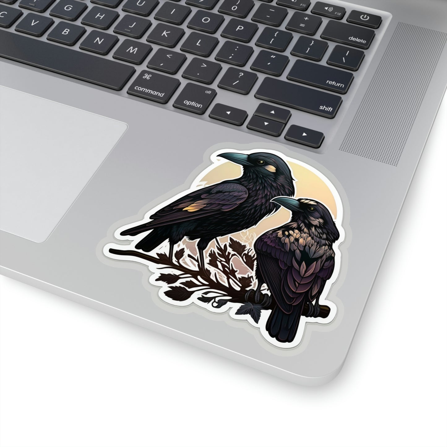 Huginn and Muninn Kiss-Cut Sticker