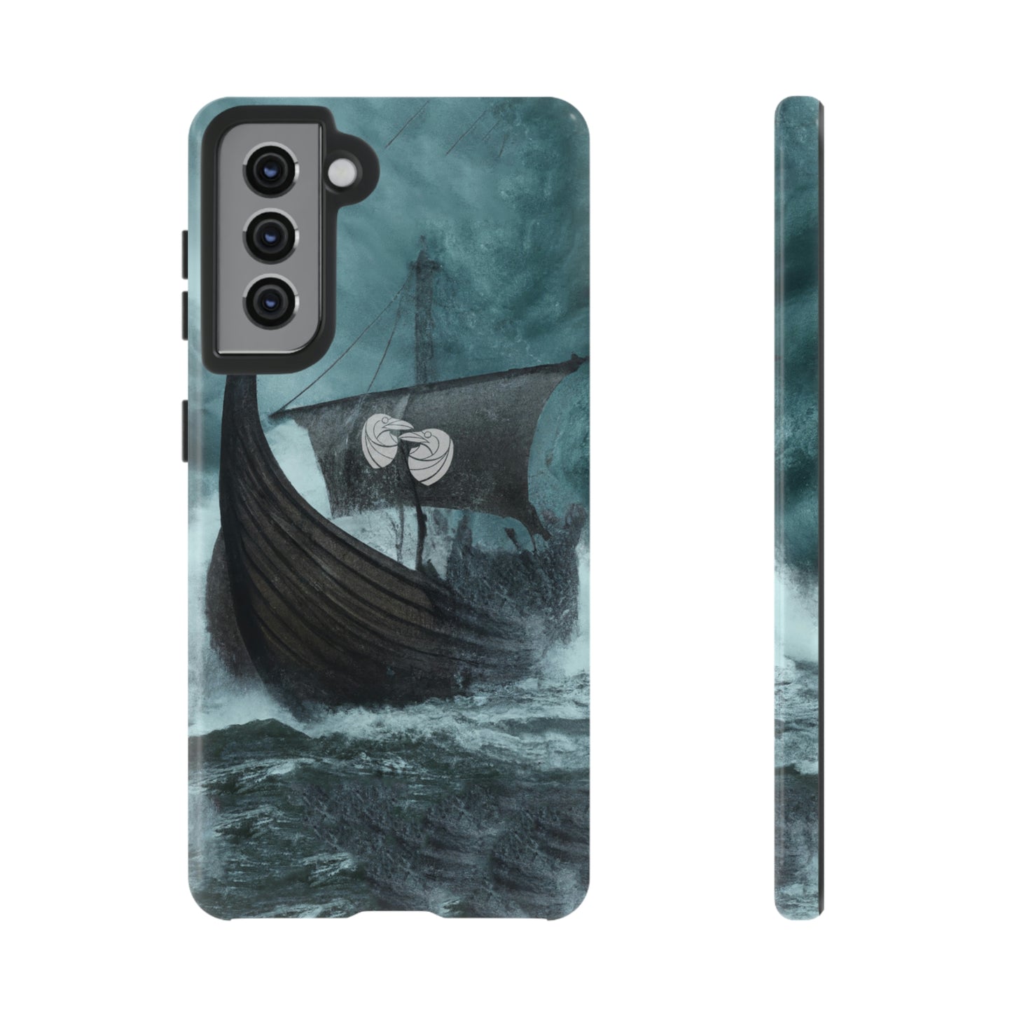 Huginn and Muninn Viking Long Ship - Tough Cases in 36 sizes