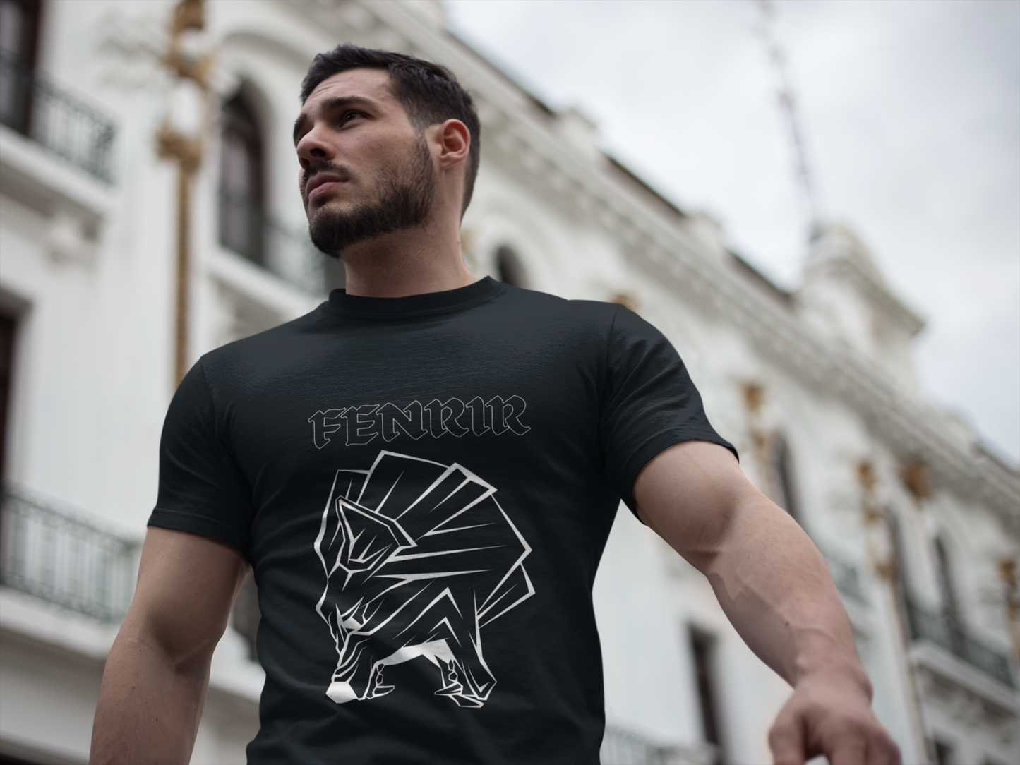 Fenrir Viking Tee - Unisex Softstyle T-Shirt