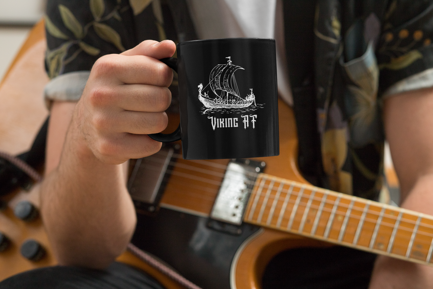 Viking AF Black Mug 15oz